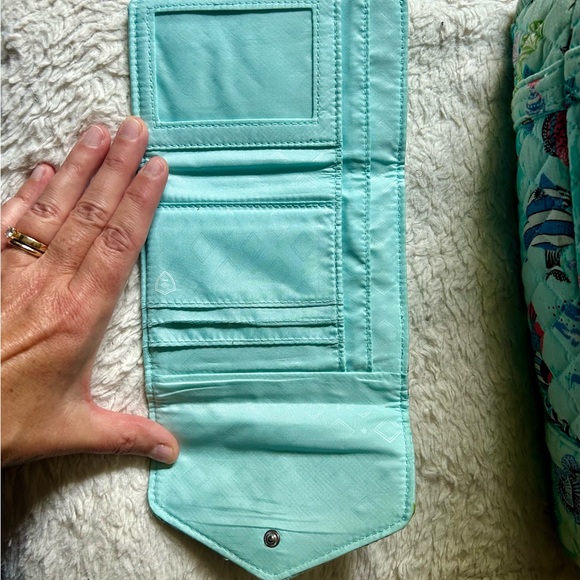 Vera Bradley Matching Wallet and Tote Bag - Picture 5 of 11